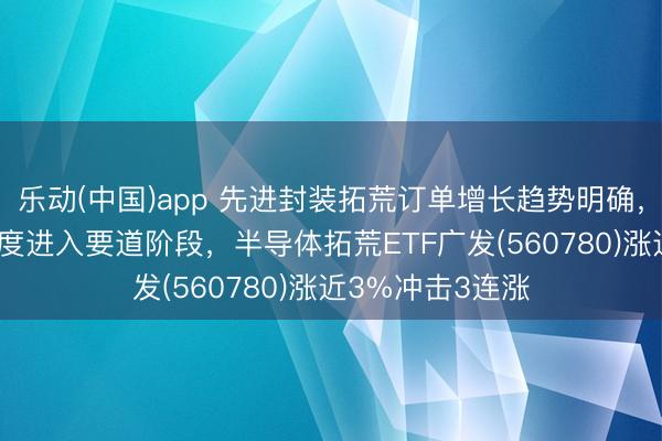 乐动(中国)app 先进封装拓荒订单增长趋势明确，长江存储IPO程度进入要道阶段，半导体拓荒ETF广发(560780)涨近3%冲击3连涨